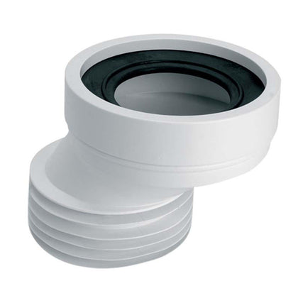 Racord WC McALPINE Ø100 mm + DN100 (Ø110 mm), L = 120 mm