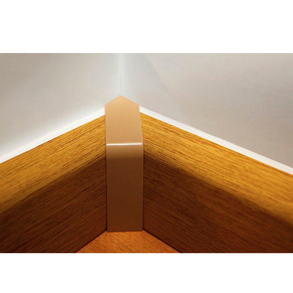 Cot interior plinta MCH pentru mascarea tevilor-Alb