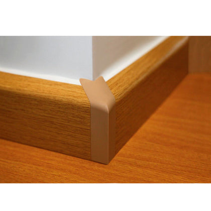 Cot exterior plinta MCH pentru mascarea tevilor-Alb