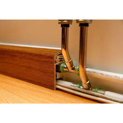 Plinta pentru mascarea tevilor MCH (lungimea 2 m)-Artar