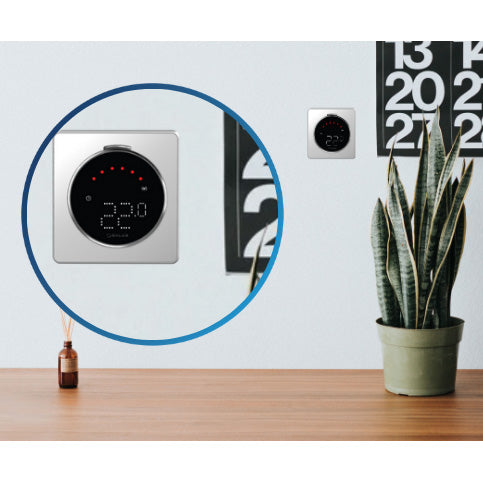 Termostat IT800 ambiental controlat prin internet, cu wifi, Salus