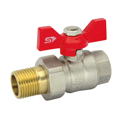 Robinet cu bila interior exterior cu racord olandez 1 1/4