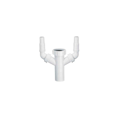 Sifon pentru masina de spalat 6/4” – Ø 40 mm – L 120mm McALPINE, conectare dubla