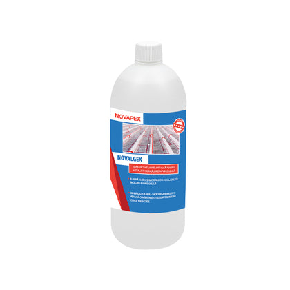 Concentrat lichid antialga NOVALGEX pentru instalatii de incalzire in pardoseala, 1 litru
