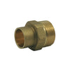 Racord din alama cu filet exterior 15 x 3/4