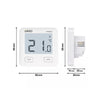 Termostat ENGO E10-MBUSW, Wi-Fi si MODBUS RS-485, 230V, alb