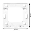 Termostat inteligent ENGO E25-24W, ZigBee si RF 868 MHz, 24V, alb
