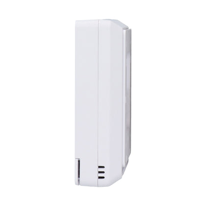Termostat de camera programabil E4-W, cu fir, montaj aparent, incalzire/racire, 230V