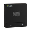 Termostat cu fir ENGO EASY-24B, 24V AC, incalzire si racire, negru