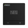 Termostat cu fir ENGO EASY-24B, 24V AC, incalzire si racire, negru