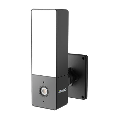 Camera inteligenta Wi-Fi ENGO ECAM-L1, 4 MP, lampa LED, IP65