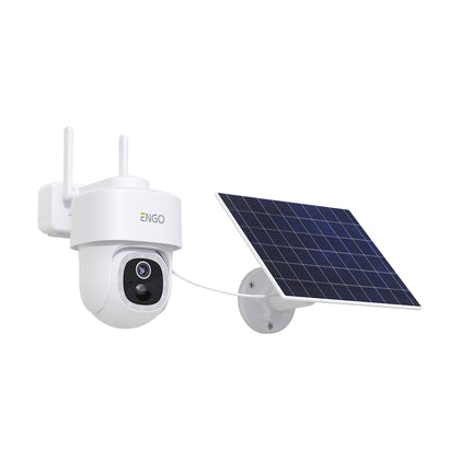 Camera GSM ENGO ECAM-SIM, 4 MP, baterie, panou solar si cartela SIM