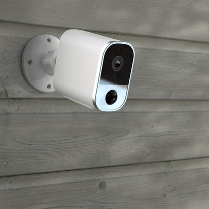 Camera inteligenta Wi-Fi ENGO ECAM-SOLAR, 4 MP, baterie si panou solar