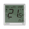 Termostat inteligent ENGO EONE-16W, Wi-Fi si MODBUS, 230V, 16A, alb