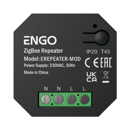 Modul repetor ZigBee ENGO EREPEATER-MOD, 230V, montaj incastrat