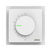 Termostat de camera simplu, alb, cu fir, 230V, Engo