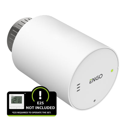 Cap termostatic electronic ENGO ETRV-M28, wireless 868 MHz, filet M28