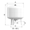 Vas de expansiune FLAMCO Airfix R. 50 L