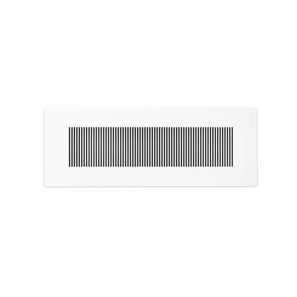 Grila, FRANKISCHE, profi-air Starline design LINE, 350 x 130 mm, alb vopsit