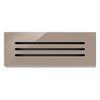 Grila HORIZON sticla maro deschis (Casmir) 350x130 mm – Frankische