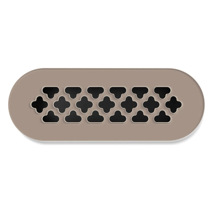 Grila CROSS sticla bronz satinata 350x130 mm – Frankische