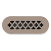 Grila CROSS sticla bronz satinata 350x130 mm – Frankische