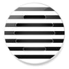 Grila TWIST CIRCLE sticla alba si neagra 160x160 mm – Frankische