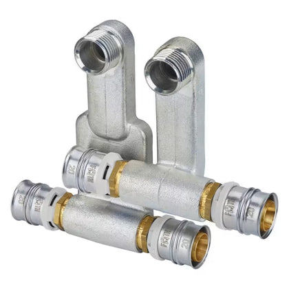 Set de racordare din plinta la radiator 20 - 1/2