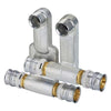Set de racordare din plinta la radiator 20 - 1/2