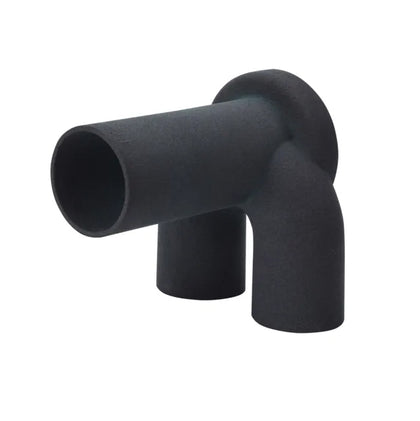 Izolatie pentru cot dublu ALPEX DUO cu prindere pe perete 35 mm 1/2