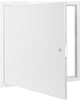Panou fix de vizitare HACO RDK din metal cu inchizator-600 x 600 mm, alb