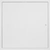 Panou fix de vizitare HACO RDK din metal cu inchizator-600 x 600 mm, alb