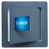 Usita de vizitare din aluminiu 400x400 mm, deschidere cu card, Haco
