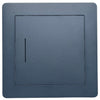 Usita de vizitare din aluminiu 400x400 mm, deschidere cu card, Haco