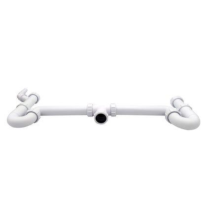 Sifon dublu pentru chiuveta Ø40 cu racord 1 1/2” McALPINE