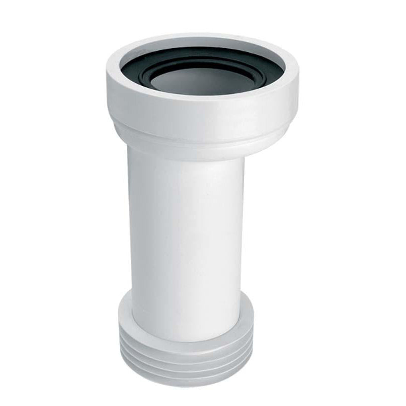 Racord WC McALPINE Ø100 mm+ DN100 (Ø100 mm), L=260 mm fix