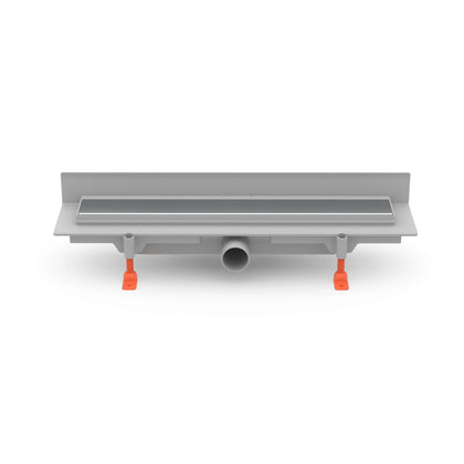 Rigola de interior montate la perete MCH cu gratar de inox KLASIK/FLOOR lucioasa, 450 mm