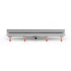 Rigola de interior montate la perete MCH cu gratar de inox HARMONY lucioasa, 650 mm