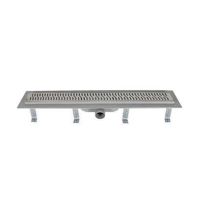 Rigola scurgere interior model harmony cu gratar de inox 690mm, varianta mata, MCH Chudej