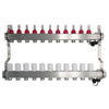 Set de distribuitoare din inox cu debitmetre, robinet de golire polimer, aerisitor NOVAPEX - 1