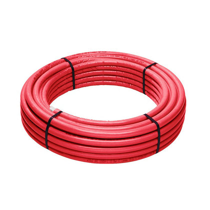 Teava multistrat PEX-AL-PE 20x2 mm, preizolata 6 mm, NOVAPEX, rosu - colac 50 m