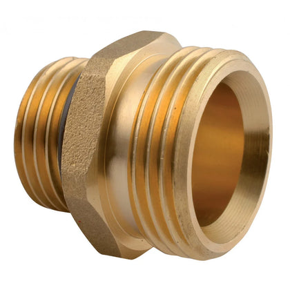 Niplu alama 3/4” FE x 1/2” FE, nichelat, cu O-ring