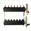 Set de distribuitor din inox cu debimetre, izolatie anticondens, robinet de golire, aerisitor automat, 1