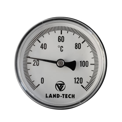 Termometru 1/2, 0-120°c, Land-Tech