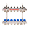 Distribuitor - colector NOVAPEX pentru instalatii de incalzire cu radiator - COMBI- 7 cai ,1