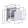 Cutie distribuitor NOVAPEX montaj in perete - BOX Premium-435x705 mm, 2-4 cai