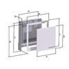Cutie distribuitor NOVAPEX montaj in perete - BOX Plus-565x705 mm, 4-8 cai