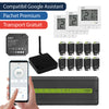 Pachet premium automatizare ZigBee fara fir cu control pe telefon, 10 circuite - 3 zone, ENGO