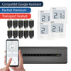 Pachet premium automatizare incalzire in pardoseala cu fir, control pe telefon, 10 circuite - 4 zone, ENGO