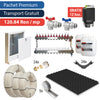 Pachet premium complet pentru incalzire in pardoseala PE-Xa, 100 mp